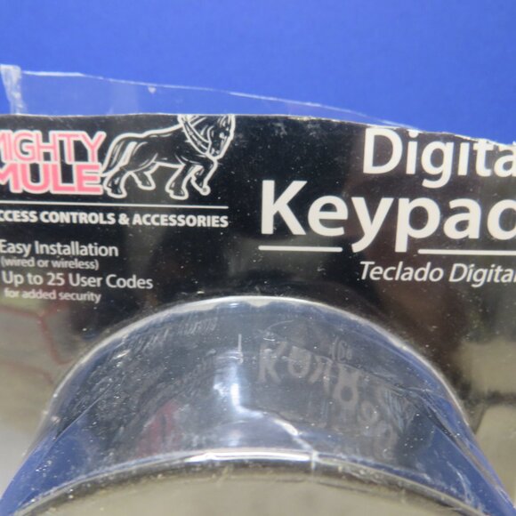 Mighty Mule Digital Keypad for Gate Opener Up To 25 Codes - Picture 3 of 3